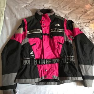 Pink North Face Steep Tech Jacket
